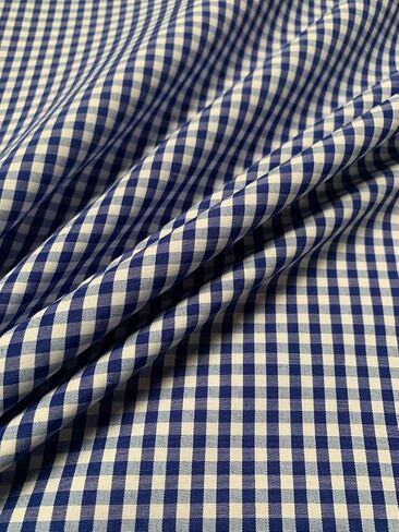 1/8 Inch Red Gingham Fabric by The Yard – 60" Wide Poly Cotton Blend, Small Checkered Material for Sewing, Quilting, Crafts, Tablecloths, Clothing in Kuwait