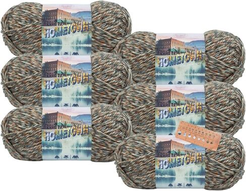 Lion Brand Yarn - Hometown - 6 Pack Multis (Aspen Tweed) in Saudi Arabia