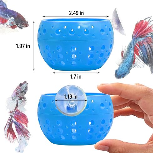 Fhiny Betta Tunnel, Aquarium Betta Fish Hideout with Suction Cup Fish Tank Tunnel Shrimp Cave Aquarium Decor Fish Tank Accessories for Small Fish Shrimp Betta Guppy Hiding Resting (Pink) in Saudi Arabia