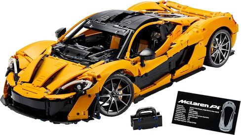 LEGO Technic McLaren P1 Scale Model Car for Adults, Racing Hypercar, Model Kit, for Men, Women, Parents and Husbands, Home Decor 42172 in Saudi Arabia