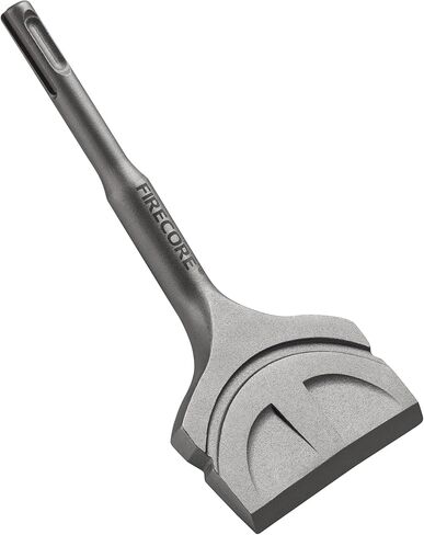 SDS Plus Chisel, Firecore 3 In. by 7.5 In. Tile Removal Chisel Bits for SDS Plus Rotary Hammer Drill Attachments, Steel Shovel Scaling Flat Chisel Tool for Removing Cement Tile Thinset Mortar Vinyl in Kuwait