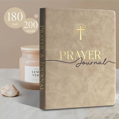 180 Days Prayer & Bible Journal for Women,Faith-Based Christian Planner & Bible Study Notebooks,Spiritual Devotional Planner - God's Book for Prayer | Perfect Religious Gift (Oat) in Saudi Arabia