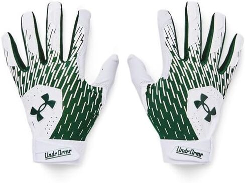 Under Armour Boys' Youth Clean Up Baseball Gloves, (102) White/Team Royal/Team Royal, Large in Saudi Arabia
