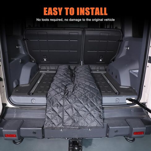 Back Row Dog Seat Covers Compatible with Ineos Grenadier 2020-2024, Water Repellant, Anti Shock, Non-Slip, Cover Trunk Mat, Dog Accessories, Pet Car Seat Protector in Saudi Arabia