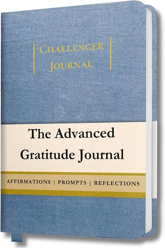 The Advanced Gratitude Journal | Affirmations, Purpose & Mindfulness | Daily Challenges & Habit Tracker for Growth | Diary Notebook for Reflection | Life Planner & Gratitude Journal for Men & Women in Saudi Arabia