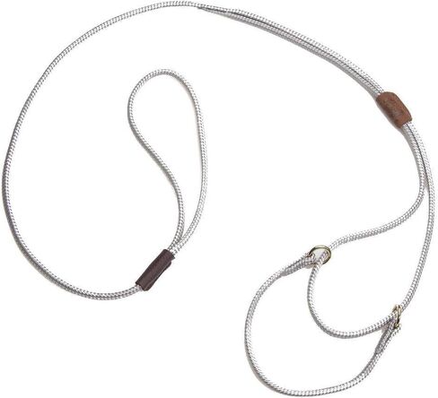 Mendota Pet Show Martingale Style Leash - Leash & Collar Combo, Made in The USA - Black, 12 in x 1/8 in x 40 in in Kuwait