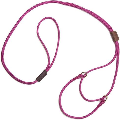 Mendota Pet Show Martingale Style Leash - Leash & Collar Combo, Made in The USA - Black, 12 in x 1/8 in x 40 in in Kuwait