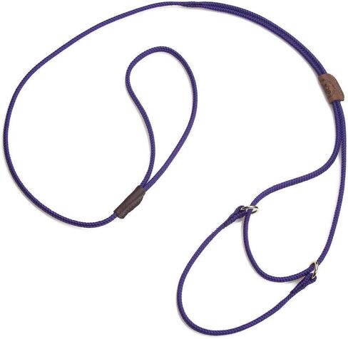 Mendota Pet Show Martingale Style Leash - Leash & Collar Combo, Made in The USA - Black, 12 in x 1/8 in x 40 in in Kuwait