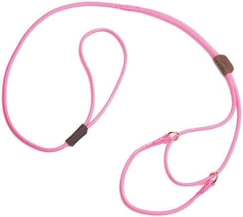Mendota Pet Show Martingale Style Leash - Leash & Collar Combo, Made in The USA - Black, 12 in x 1/8 in x 40 in in Kuwait