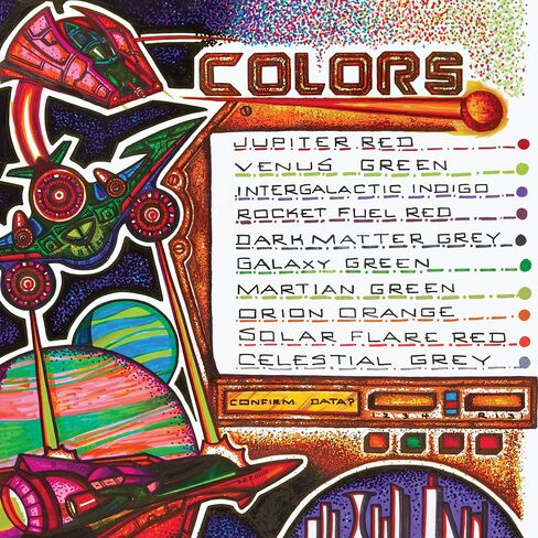 Sharpie Permanent Markers, Fine Point, Cosmic Color, Limited Edition, 12 Count in Saudi Arabia