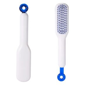 Stretchable Puppy Brush, Small Soft Dog Brush Yorkie Massaging Hair Comb Puppy Hair Grooming Tool for Shin Tzu Maltipoo Kitty Small Rabbit (White)