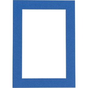 11x14 Mat for 12x16 Frame - Precut Mat Board Acid-Free Royal Blue 11x14 Photo Matte For a 12x16 Picture Frame, Premium Matboard for Family Photos, Show Kits, Art, Picture Framing, Pack of 1 Mat