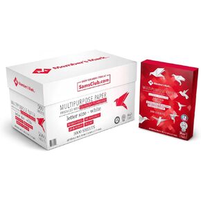 Member's Mark Copy Paper, 20lb, 92 Bright, 8.5 x 11 (1 Case)