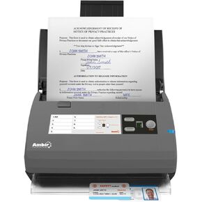 Ambir ImageScan Pro 830ix Sheetfed Scanner - 600 dpi Optical