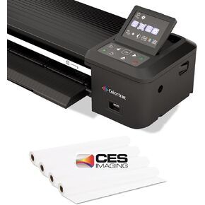 SmartLF 36-inch Wide Color Scanner and 4 Rolls 36" x150' Plotter Paper by CES Imaging