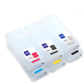 6 خراطيش حبر الحبر متوافقة مع HP72 مع ARC DesignJet T610 T620 T770 T790 T795 T11300 T2300 PRINTERS