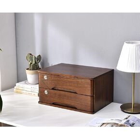 Desktop File Cabinet Flat File Cabinet, Desktop Storage Box with Drawers - File Cabinet/Desktop Storage Cabinet/Data Cabinet Office Filing Storage(Size:3 Layer)