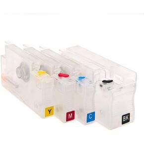 No Chip Empty Refill Ink Cartridge Compatible with HP711 711XL Compatible with DesignJet T120 T520 Printer