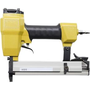 Pneumatic Upholstery Stapler Heavy-Duty Pneumatic V-Type Nail Gun Joining Gun Picture Frame Joiner Gun V1015 Pneumatic Stapler