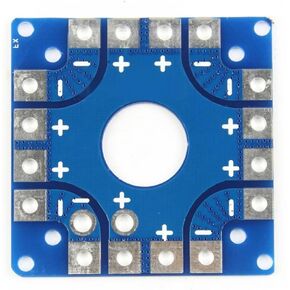ESC Distribution Board Connection Board with Soldered T XT60 Plug and 3.5mm Banana Bullet Connectors Compatible with Quadcopter Multicopter(XT60 BANANER)