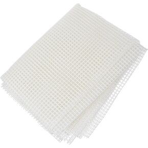 Veemoon Carpet Mesh Tapestry for Rug Making Durable Hooking Mesh for Embroidery Crafts for Coasters Home