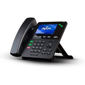 Phone, D65, 6-Line SIP with HD Voice, Gigabit, W.Headset, 4.3 Inch Color Display, Icon Keys (Renewed)