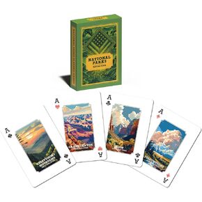 ASVP Shop National Parks Playing Cards – 54 Unique US Parks with Stunning Artwork – Travel & Camping Gift Deck for Nature Lovers, Hikers & Outdoor Enthusiasts