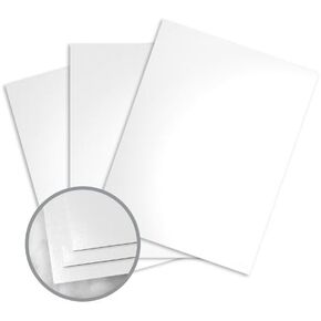 Futura White Paper - 8 1/2 x 11 in 80 lb Text Gloss C/2S 500 per Ream