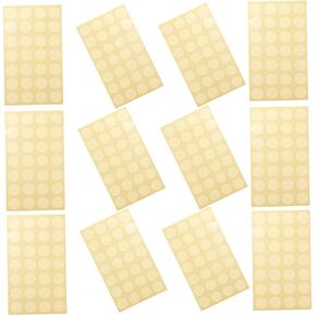 Homoyoyo 12 Pack Binder Reinforcement Stickers Hole Punch Reinforcers for Paper Holes Adhesive Paper Reinforcement Stickers Decorative for Loose-Leaf
