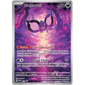 Pokemon - Pecharunt SVP 129 – Black Star Promo – Shrouded Fable Illustrion Rare – Foil Single Card