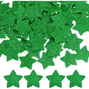 PATIKIL 1"x1" Star Foam Stickers, 120Pcs EVA Self Adhesive Glitters Foam Shape Sticker Craft Supplies for Scrapbook Card DIY Making Home Decor, Silver
