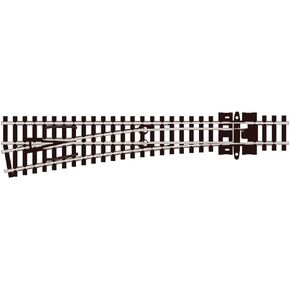 Peco SL-U396F N Code 55 Medium Radius LH Turnout Unifrog