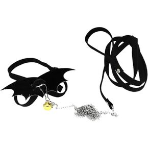 Adjustable Turtle Harness Rope with Wing Design for Outdoor Walking Bite Control Leash for Tortoise and Reptile Pets Black