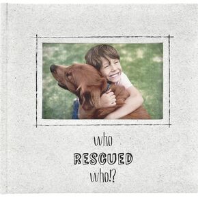 MCS Our Adventure Charcoal Photo Album Holds 200 4x6 Photos with Memo Space, Clear Side-Loading Pockets – Scrapbook Style Keepsake for Vacations & More – A Thoughtful Gift