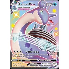 Lapras VMAX - SV111/SV122 - Shiny Holo Rare