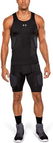 Under Armour Gameday 3-Pad Tank Bball, Large, White in Saudi Arabia