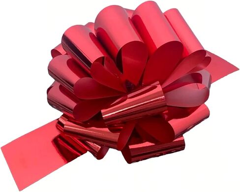 Big Red Bows(2 Pack) - 10 Inch Large Bow for Presents, Bike, Kids' Ride-On Car, Wedding, Christmas, Thanksgiving, Birthdays & Parties. in Saudi Arabia