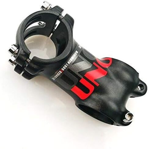 FOMTOR 25.4 Bike Stem 60mm 7 Degree MTB Bike Handlebar Stems Riser for Mountain Bicycle Road Bike BMX MTB Alloy Aluminum(Black) in Saudi Arabia