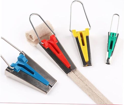 BESPORTBLE Bias Tape Maker Kit Fabric Bias Tape Tools for Sewing and Quilting Projects Create Binding Easily for Arts and Crafts in Saudi Arabia