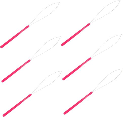 Healvian 10pcs تمديد الإبرة أداة إبرة سهلة الاستخدام جهاز حبة لربط الصالون لتركيب الشعر المنزلي in Kuwait