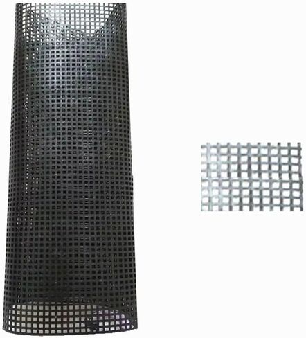 Mesh Cloth, DIY Handcraft Latch Hook Bags Made Plastic Grid Hook Crafts Accessory Plastic Mesh Cloth for Bag Rug 1PC(Big Black) in Saudi Arabia