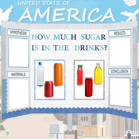96 PCS Glitter Science Fair Supplies تشمل لوازم العناوين العاطفية للعلوم العاطفية العناوين. in Saudi Arabia