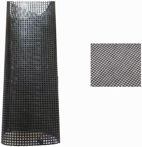 Mesh Cloth, DIY Handcraft Latch Hook Bags Made Plastic Grid Hook Crafts Accessory Plastic Mesh Cloth for Bag Rug 1PC(Big Black) in Saudi Arabia