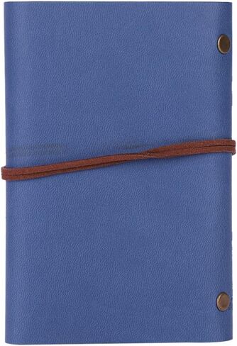Butterfly Vintage Leather Journal Notebook Refillable Diary Sketchbook Spiral Bound Notebook with Unlined Blank Pages Travel Journal Writing Notepad Gifts for Teens Girls Boys Students in Saudi Arabia