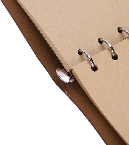 Butterfly Vintage Leather Journal Notebook Refillable Diary Sketchbook Spiral Bound Notebook with Unlined Blank Pages Travel Journal Writing Notepad Gifts for Teens Girls Boys Students in Saudi Arabia