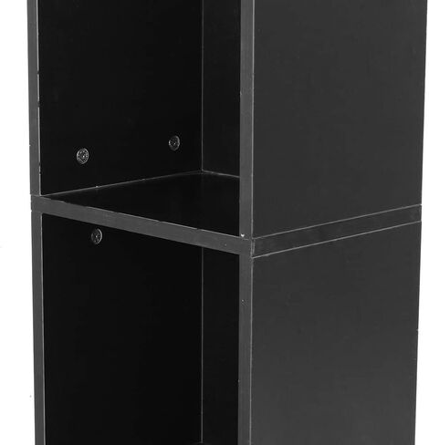 6-Shelf Wooden Bookcase Highland Oak Finish 15mmThicken Wooden Book Cabinet(D) in Saudi Arabia