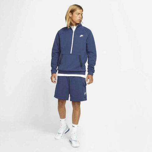 شورت Nike للرجال (الولايات المتحدة، ألفا، متوسط، عادي، عادي، أخضر زيتي/أبيض) in Kuwait