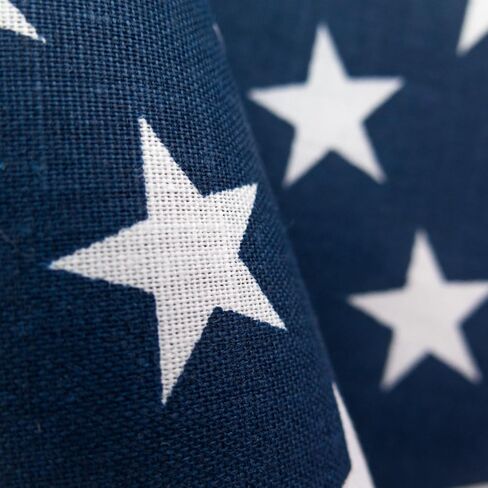 The Fabric Exchange Stars Print Poly Cotton 60 Inch Fabric by The Yard (Navy Blue) in Saudi Arabia