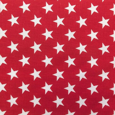 The Fabric Exchange Stars Print Poly Cotton 60 Inch Fabric by The Yard (Navy Blue) in Saudi Arabia