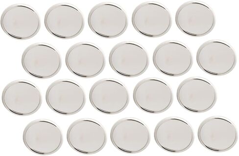 Angoily 20pcs Mushroom Hole Binder Making Mushroom Binding Rings Loose Leaf Discs Loose Leaf Ring Discs Notebook Book Binding Discs Planners Binding Buckle Binder Discs Abs Golden in Saudi Arabia